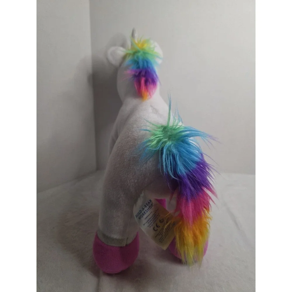 Build A Bear Rainbow Unicorn Stuffed Animal 16